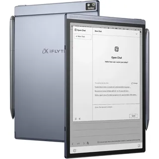 iFLYTEK AINOTE Air 2, 20,8 cm (8,2 Zoll) AI-Smart-Papier-Notiztablett mit Stylus, mehrsprachige Transkription, Meeting-Minuten-Zeitplan-Management