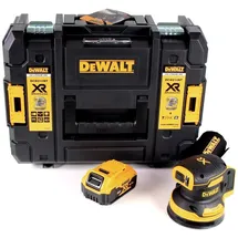 DeWalt DCW 210 NT Akku Exzenterschleifer 18V 125mm Brushless + 1x Akku 5,0Ah + TSTAK - ohne Ladegerät