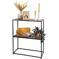 home&styling collection Bücherregal 71 x 31 x 85 cm Schwarz