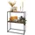 home&styling collection Bücherregal 71 x 31 x 85 cm Schwarz