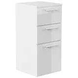 Posseik Bad-Hängeschrank 75 weiß glanz 36,8 x 35,2 x 75,0 cm