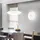 Ideal Lux Glory 3-flg. 50 cm oval weiß