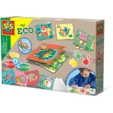 SES Creative Eco Fingerfarbenkarten 3 St. Mehrfarbig