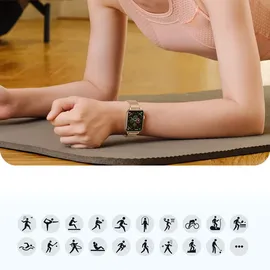 Joyroom JR-FT5 IP68 Smartwatch mit Anrufannahmefunktion und Touchscreen – Gold - Gold