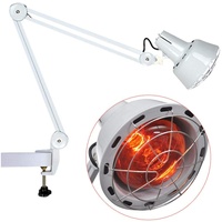 Infrarotlampe, rotlichtlampe wärmelampe Infrarot-Wärmestrahler Rotlicht Strahler Infrarotlichttherapie, 275W