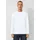 QS Gewaschenes Henley-Langarmshirt weiß L