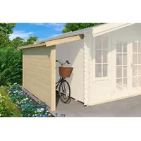 Lasita Maja Gartenhaus-Anbaudach Schleppdach 90 x 300 cm Beige