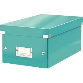 Leitz Click & Store WOW DVD Aufbewahrungsbox eisblau