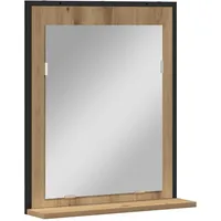VidaXL Badspiegel Artisan Eiche 50x12x60 cm Holzwerkstoff