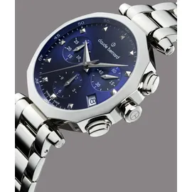 Claude Bernard Dress Code Chronograph Edelstahl 38 mm 10251-3M-BUIN