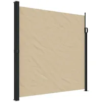 vidaXL Seitenmarkise Ausziehbar Beige 200x300 cm