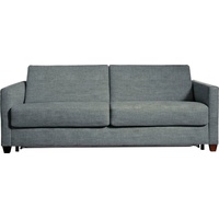 Bali Schlafsofa Norwalk, Dauerschlaffunktion, mit Unterfederung / Lattenrost und Matratze beige|silberfarben