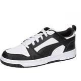 Puma Rebound V6 Lo Jr Sneaker, Puma White Puma Black, 39