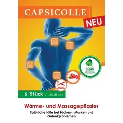 CAPSICOLLE Wärmepflaster 12x18 cm 6 St Pflaster