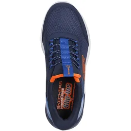 SKECHERS Microspec Max Brisk-Stripe Kinder Blau 29