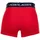 Lacoste Retro Boxershorts marine/rouge/methylene S 3er Pack