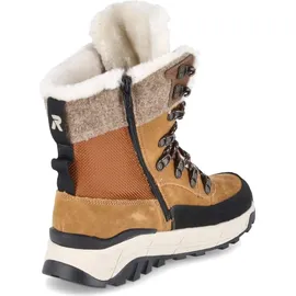 Rieker Schnürstiefel Damen Schwarz 36