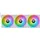 Thermaltake SWAFAN EX12 RGB White | PC Cooling Fan | TT Premium Edition | 3 Pack