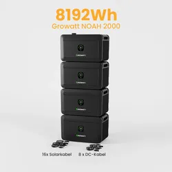 Growatt NOAH 2000 Balkonkraft Batteriespeicher Sonderangebot