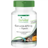 Fairvital Curcumin mit Bioperin Kapseln 120 St.