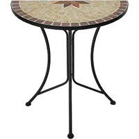 Garden Pleasure Mosaiktisch AMARILLO halbrund 950526