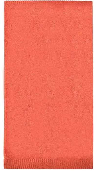 Karaca Chandler Modal Gästehandtuch, Koralle, 30x50cm