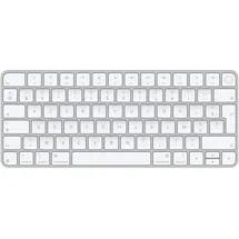 Apple Magic Keyboard mit Touch ID für Mac mit Apple Chip (USB-C), weiß/silber, USB/Bluetooth, FR (MXCK3F/A)