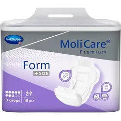Molicare Premium Form +size 8 Tropfen 18 ST