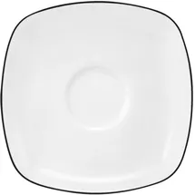 SELTMANN WEIDEN Lido Black Line Teeuntertasse eckig 13 cm