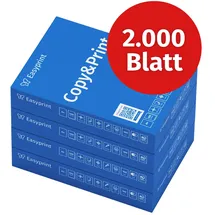 easyprint Kopierpapier A4 80 g/m2 4 x 500 Blatt
