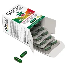 Harras Pharma Curarina Arzneimittel GmbH Eleucoc Immun & Energy Kapseln 60 St.