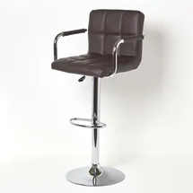 Homescapes Barstuhl Bramley 44 x 113 x 44 cm Braun