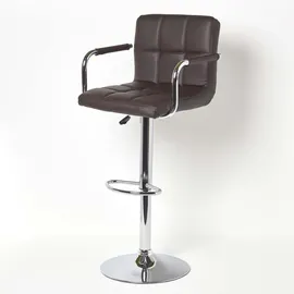 Homescapes Barstuhl Bramley 44 x 113 x 44 cm Braun