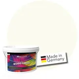 WALLCOVER hochwertige Wandfarbe für Innen | Altweiß | 5L für 40m2 | Hochdeckende Innenfarbe Matt (Klasse 1) | Profi Qualität aus Deutschland