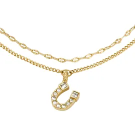 Fossil Sutton Armband Edelstahl gold JF04907710 Größe 18