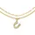 Fossil Sutton Armband Edelstahl gold JF04907710 Größe 18