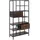 MCW Bücherregal 81 x 33 x 150 cm Braun
