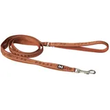 Hurtta Casual Reflektierende Hundeleine ECO auf 100% recyceltes Polyester, Reißfestigkeit getestet (180 * 20 mm, Cinnamon)