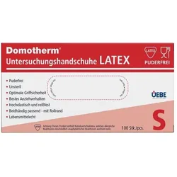 Domotherm Untersuchungshandschuhe Latex S