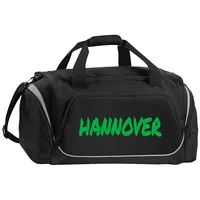 multifanshop Sporttasche - Hannover - Textmarker - Druck grün - Tasche