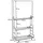 MCW Bambus Pflanzenregal 175 x 93 x 38 cm Braun
