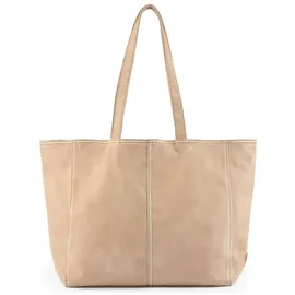 Freds Bruder Just What I Take Shopper Baumwolle/Leder/Kunstleder Beige