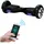 ROBWAY W1 Hoverboard für Erwachsene und Kinder, 6,5 Zoll, Self-Balance, Bluetooth, App, 700 Watt, LEDs (Schwarz 2.0)