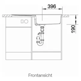 Blanco Metra XL 6 S anthrazit + Excenterbetätigung