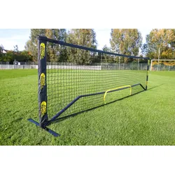 Powershot Fussball-Tennisnetz Multisport Set aus Stahl 4mx1,10m