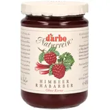 D'Arbo Naturrein Konfitüre Himbeer-Rhabarber 450 g