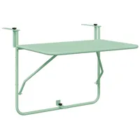 VidaXL Outdoor-Hängetisch Minzgrün 60x39x50 cm Stahl