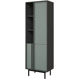 Mirjan24 Regal Alsy 63 x 195 x 43 cm Grün