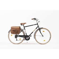 Via Veneto Cityfahrrad MALAGUETA 28 Zoll Man, NERO