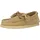 CLARKS Godney Boat 26185685 4, Schnürschuhe in Beige für Damen, 39 hellbraun, Schuhe Bootsschuh, im klassischen Design